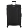 American Tourister Cloudrider  Spinner L Expandable TSA jet black