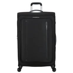 American Tourister Cloudrider  Spinner L Expandable TSA jet black