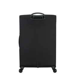 American Tourister Cloudrider  Spinner L Expandable TSA jet black