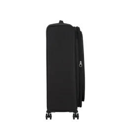 American Tourister Cloudrider  Spinner L Expandable TSA jet black