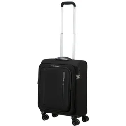 American Tourister Cloudrider  Spinner S Expandable TSA jet black
