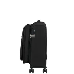 American Tourister Cloudrider  Spinner S Expandable TSA jet black