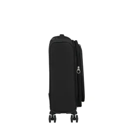 American Tourister Cloudrider  Spinner S Expandable TSA jet black