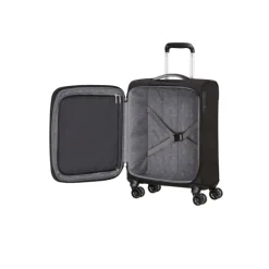 American Tourister Cloudrider  Spinner S Expandable TSA jet black