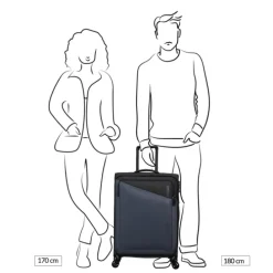 American Tourister Daring Dash Spinner M EXP black/blue