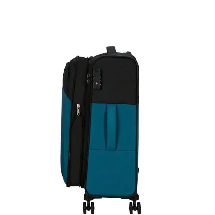 American Tourister Daring Dash Spinner M EXP black/blue