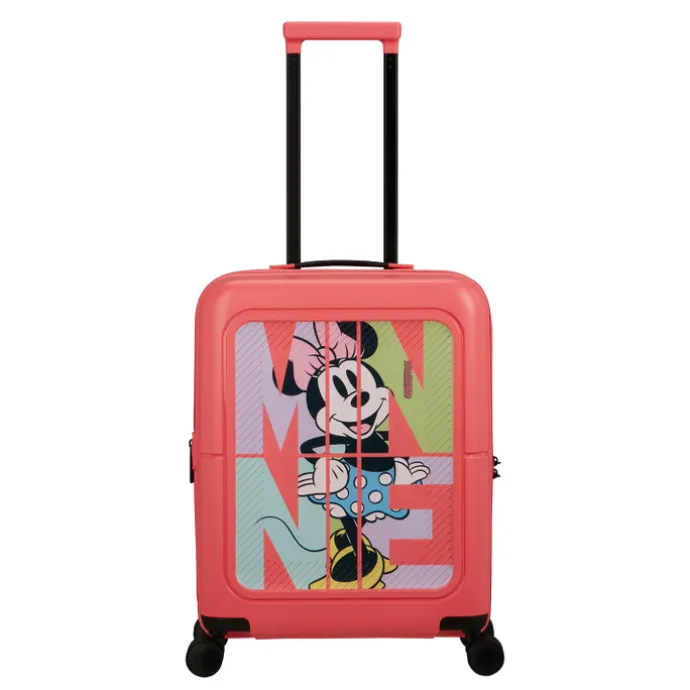 American Tourister Dashpop Disney Spinner 55/20 Exp TSA minnie pop letters