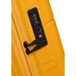 American Tourister Dashpop Spinner 55 Exp golden yellow