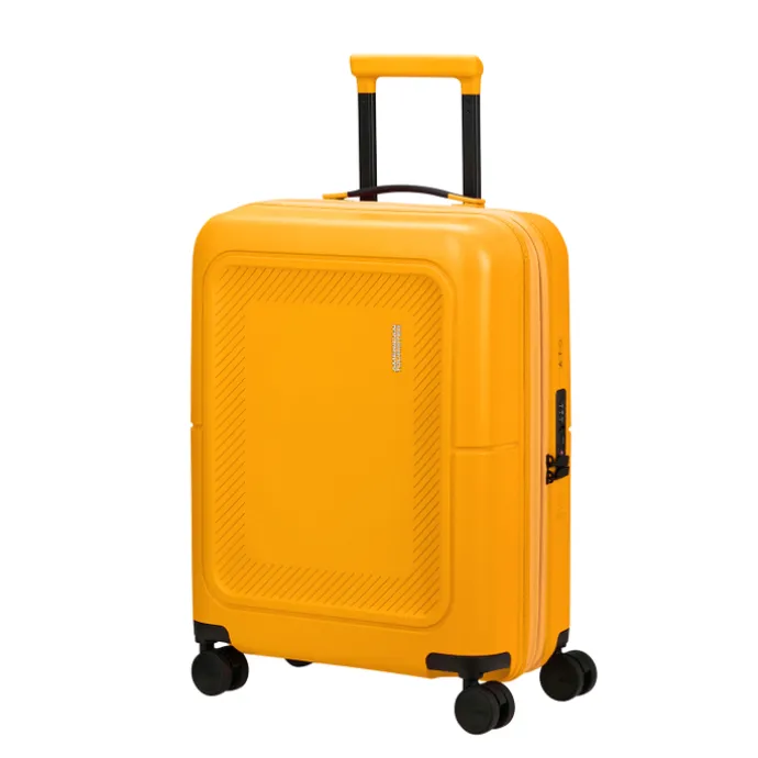 American Tourister Dashpop Spinner 55 Exp golden yellow