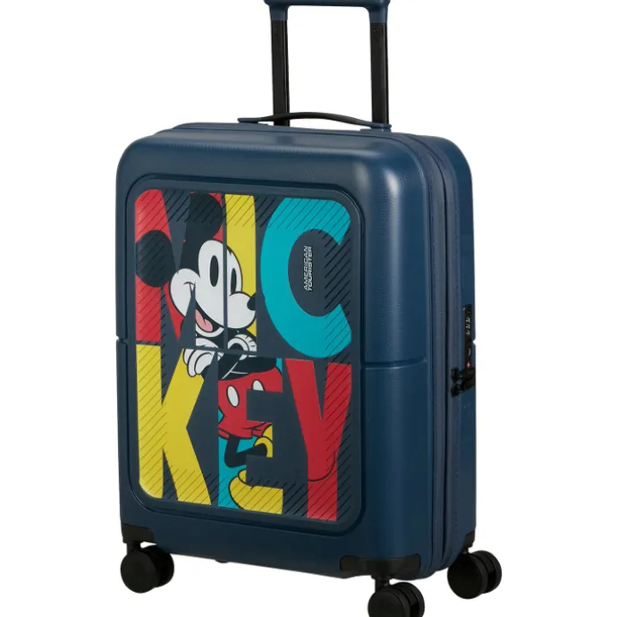 American Tourister Dashpop Disney Spinner 55/20 Exp TSA mickey pop letters