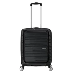 American Tourister Flashline Spin. 55/20 Frontloader Cabin Trolley shadow black