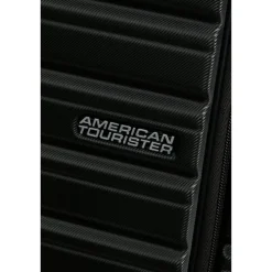 American Tourister Flashline Spin. 55/20 Frontloader Cabin Trolley shadow black
