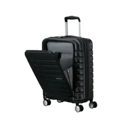 American Tourister Flashline Spin. 55/20 Frontloader Cabin Trolley shadow black