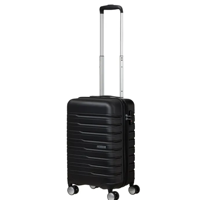 American Tourister Flashline Spin. 55/25 Cabin Trolley shadow black
