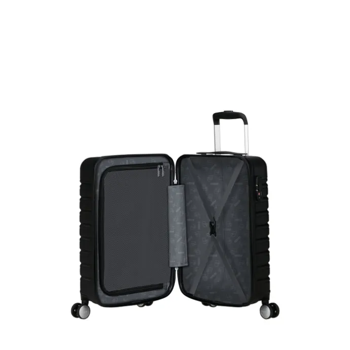 American Tourister Flashline Spin. 55/25 Cabin Trolley shadow black