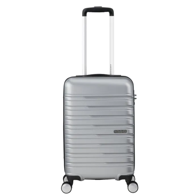 American Tourister Flashline Spin. 55/25 Cabin Trolley sky silver
