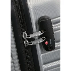 American Tourister Flashline Spin. 55/25 Cabin Trolley sky silver