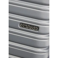 American Tourister Flashline Spin. 55/25 Cabin Trolley sky silver