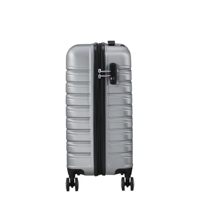 American Tourister Flashline Spin. 55/25 Cabin Trolley sky silver