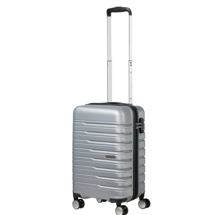 American Tourister Flashline Spin. 55/25 Cabin Trolley sky silver