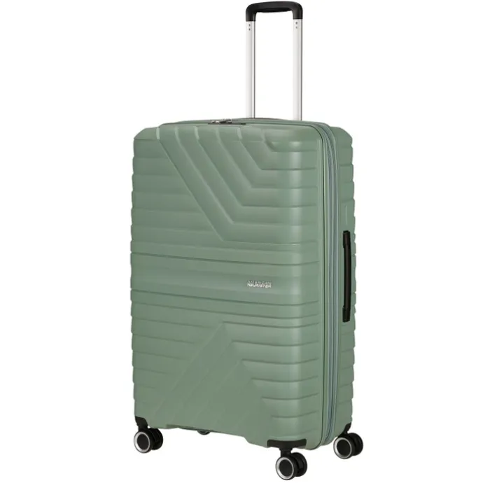American Tourister Flytwist Spinner 78/29 TSA Expandable botanic green