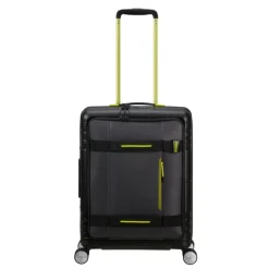 American Tourister Hello Cabin Spinner 55 EXP Coated black/lime