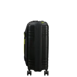 American Tourister Hello Cabin Spinner 55 EXP Coated black/lime
