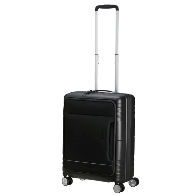 American Tourister Hello Cabin Spinner 55 EXP onyx black
