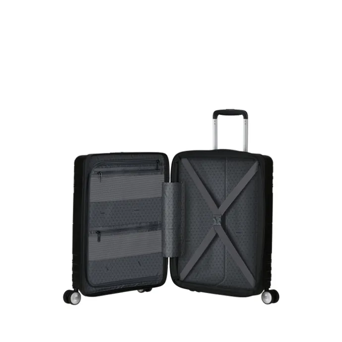 American Tourister Hello Cabin Spinner 55 EXP onyx black