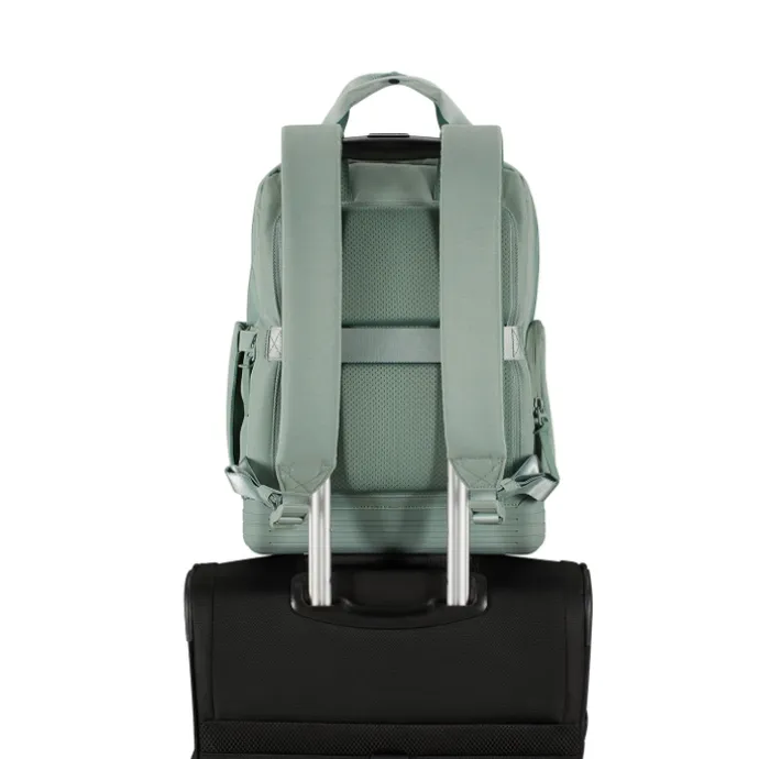 American Tourister Soulpack Business Backpack Tote 15" iceberg green