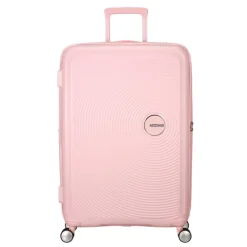 American Tourister Soundbox Spinner 77/28 TSA Expandable pastel pink