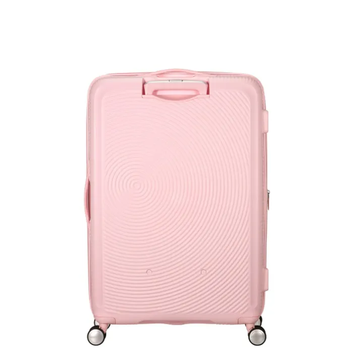 American Tourister Soundbox Spinner 77/28 TSA Expandable pastel pink