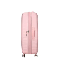 American Tourister Soundbox Spinner 77/28 TSA Expandable pastel pink