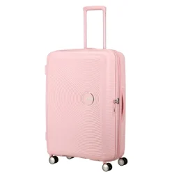 American Tourister Soundbox Spinner 77/28 TSA Expandable pastel pink