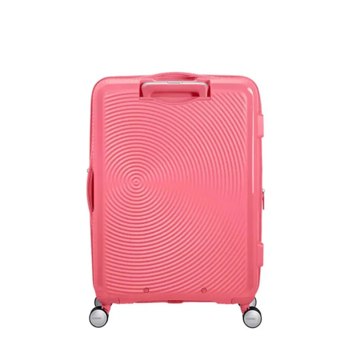 American Tourister Soundbox Spinner 67 Expandable sun kissed coral