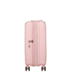 American Tourister Soundbox Spinner 55/20 TSA Expandable pastel pink