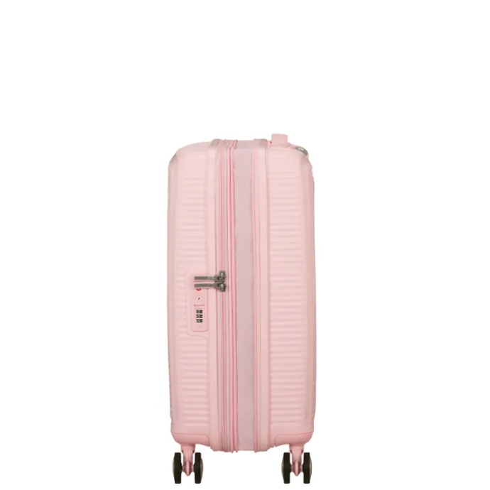 American Tourister Soundbox Spinner 55/20 TSA Expandable pastel pink