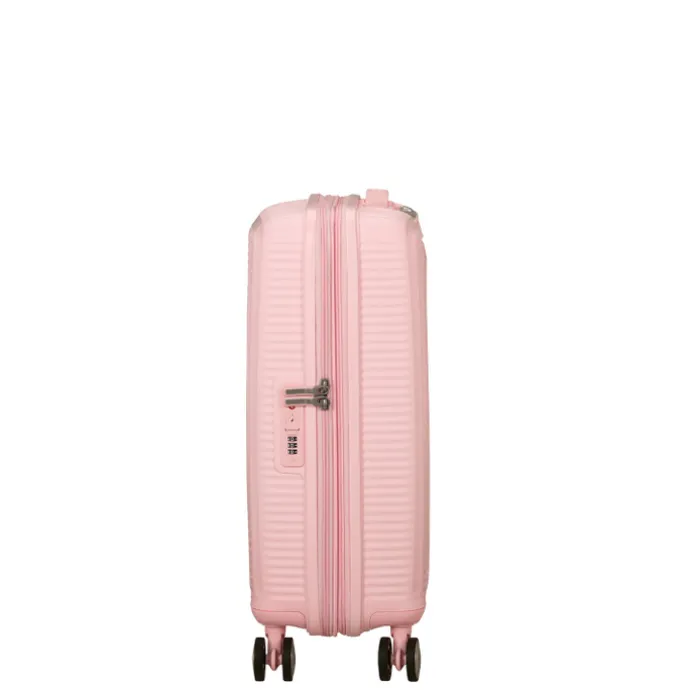 American Tourister Soundbox Spinner 55/20 TSA Expandable pastel pink