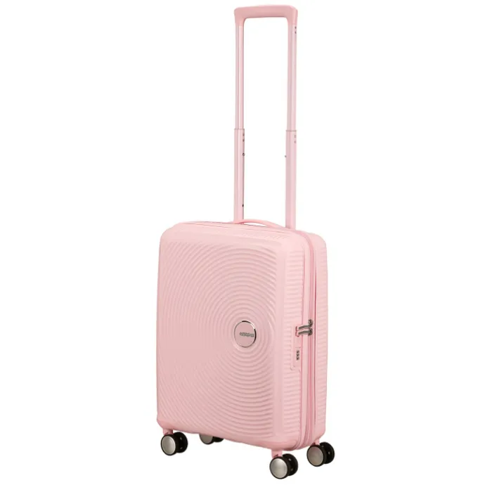 American Tourister Soundbox Spinner 55/20 TSA Expandable pastel pink