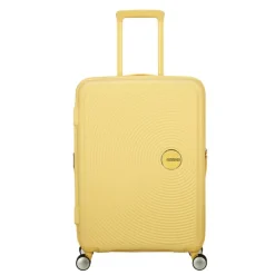 American Tourister Soundbox Spinner 67/24 TSA Expandable pastel yellow
