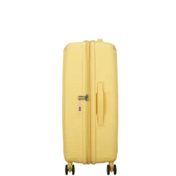 American Tourister Soundbox Spinner 67/24 TSA Expandable pastel yellow