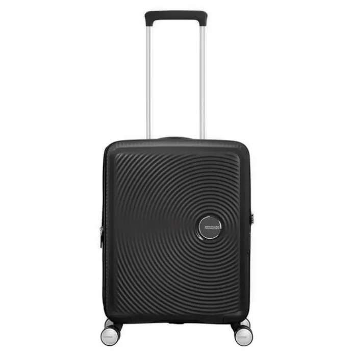 American Tourister Soundbox Spinner 55 Expandable bass black