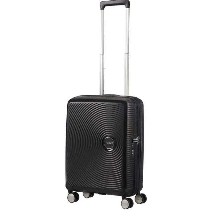American Tourister Soundbox Spinner 55 Expandable bass black