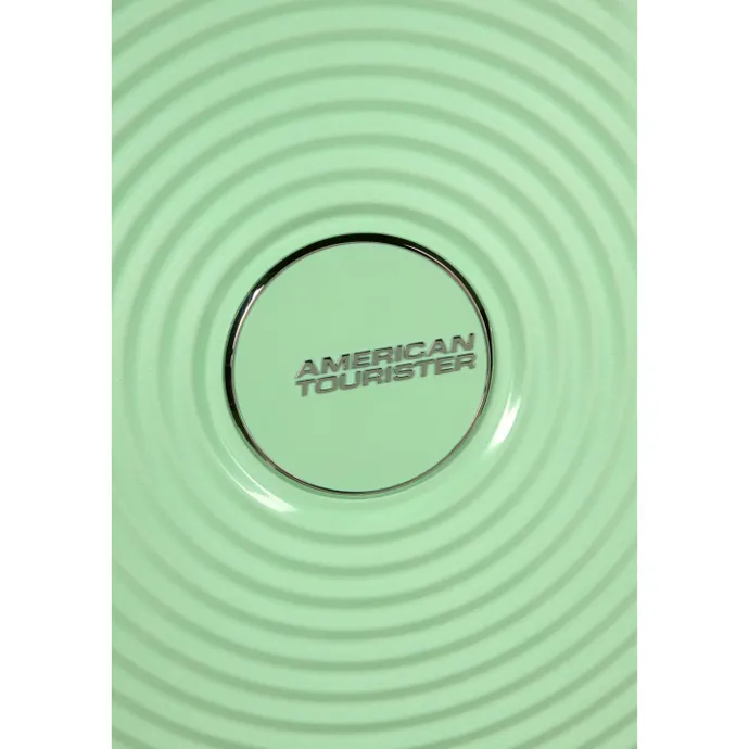 American Tourister Soundbox Spinner 77/28 TSA Expandable pastel green