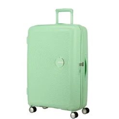 American Tourister Soundbox Spinner 77/28 TSA Expandable pastel green