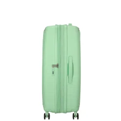 American Tourister Soundbox Spinner 77/28 TSA Expandable pastel green
