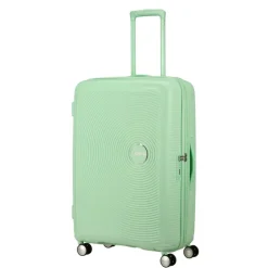American Tourister Soundbox Spinner 77/28 TSA Expandable pastel green