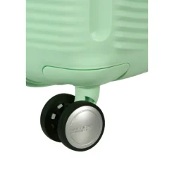 American Tourister Soundbox Spinner 77/28 TSA Expandable pastel green