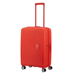 American Tourister Soundbox Spinner 67/24 TSA Expandable neon orange