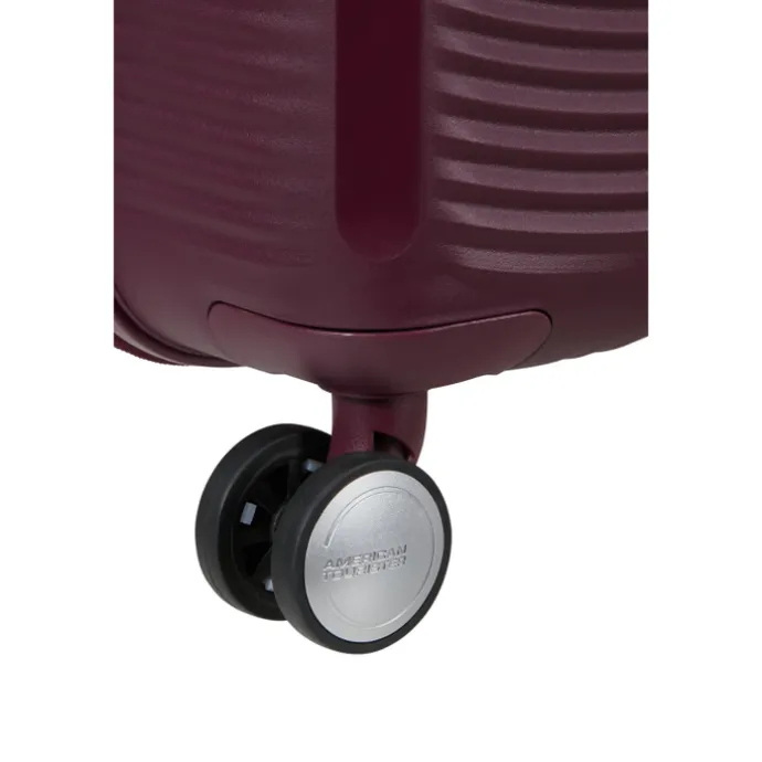 American Tourister Soundbox Spinner 67/24 TSA Expandable wild cherry